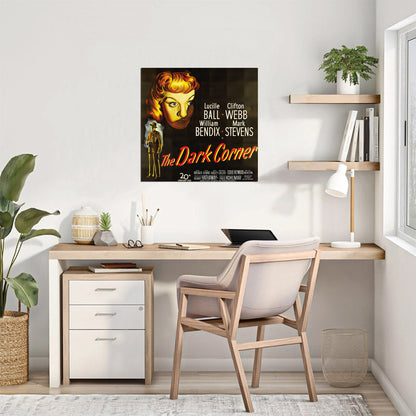 The Dark Corner (20th Century Fox, 1946) - Movie Poster Reprint