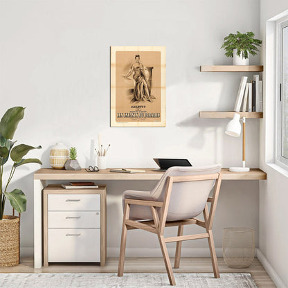 Children of Paradise (Pathe Cinema, 1945). French, Jacques Fourastié & Eliane Bonabel Artwork - Movie Poster Reprint