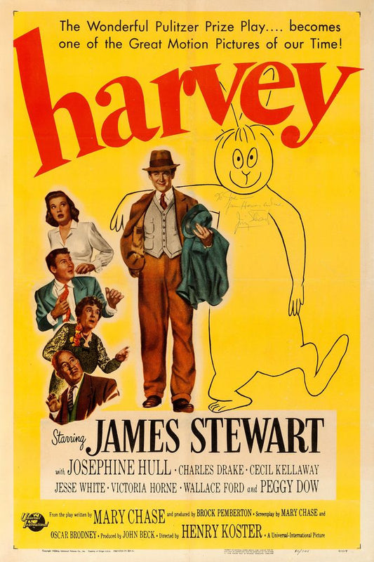 Harvey (Universal International, 1950).- Movie Poster Reprint