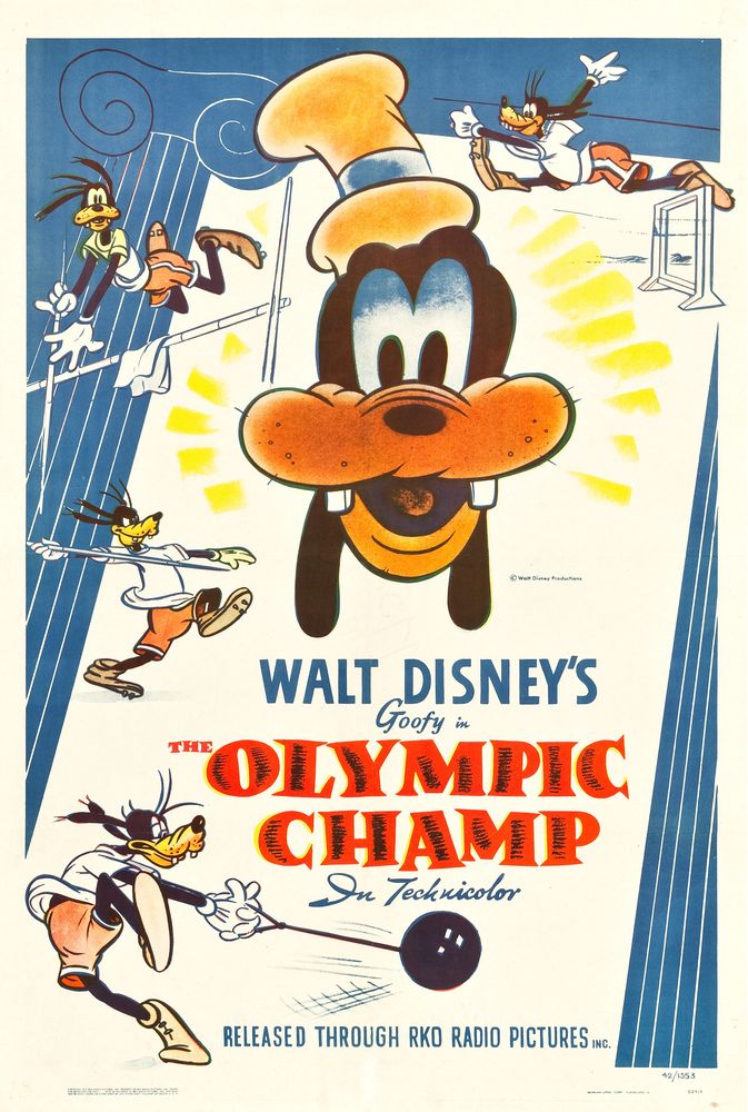 The Olympic Champ (RKO, 1942).- Movie Poster Reprint