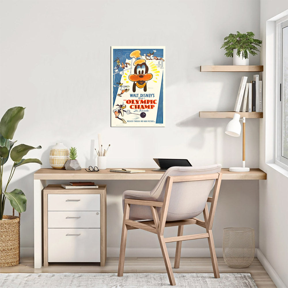 The Olympic Champ (RKO, 1942) - Movie Poster Reprint