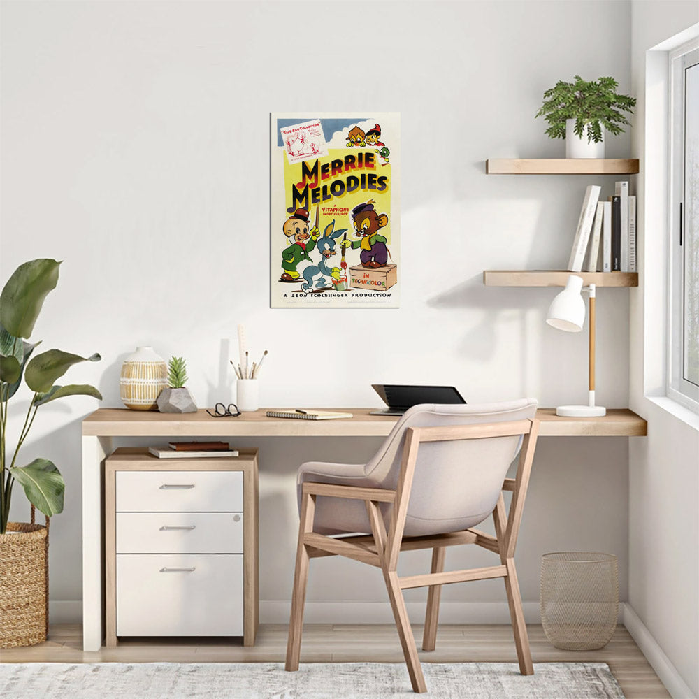 Merrie Melodies (Warner Brothers, 1940) - Movie Poster Reprint