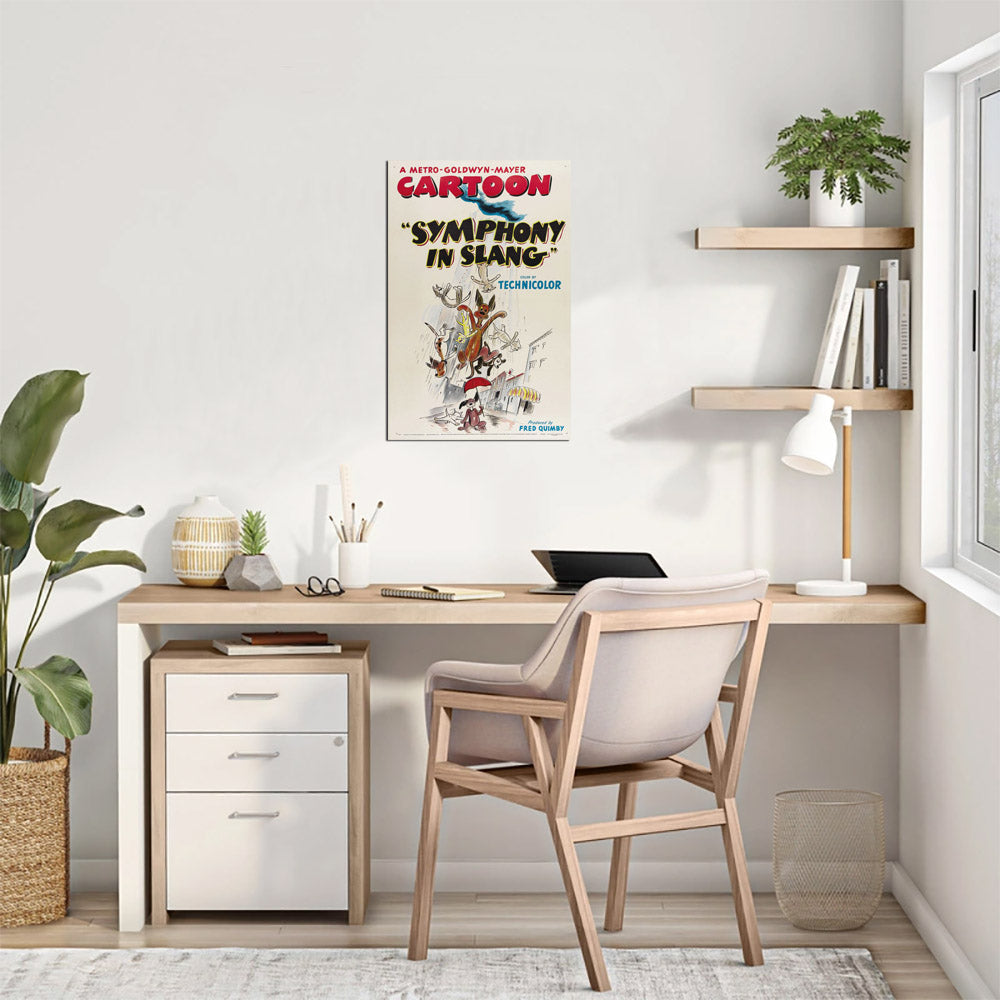 Symphony in Slang (MGM, 1951) - Movie Poster Reprint