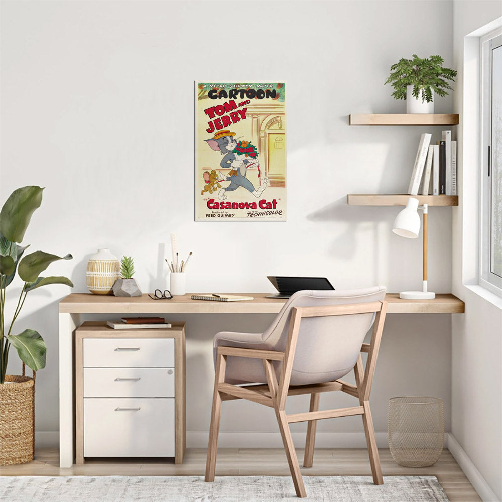 Casanova Cat (MGM, 1951) - Movie Poster Reprint