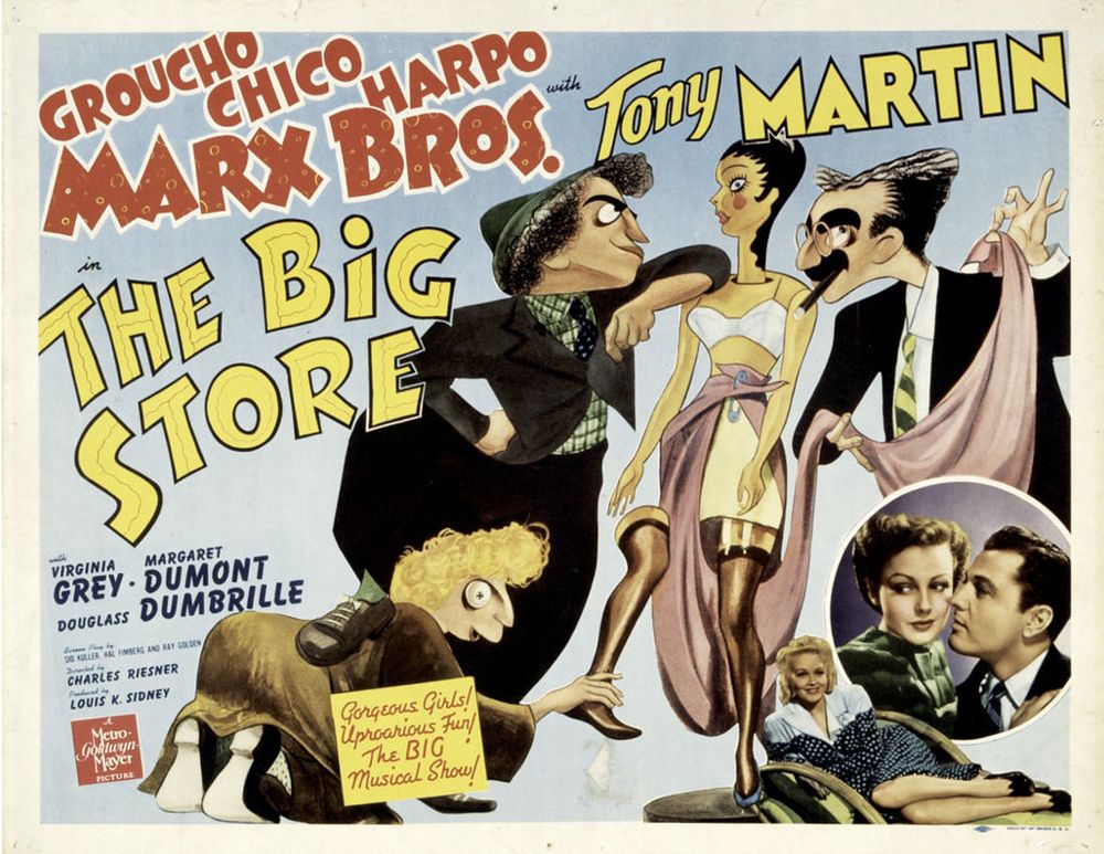 The Big Store (MGM, 1941)- Movie Poster Reprint