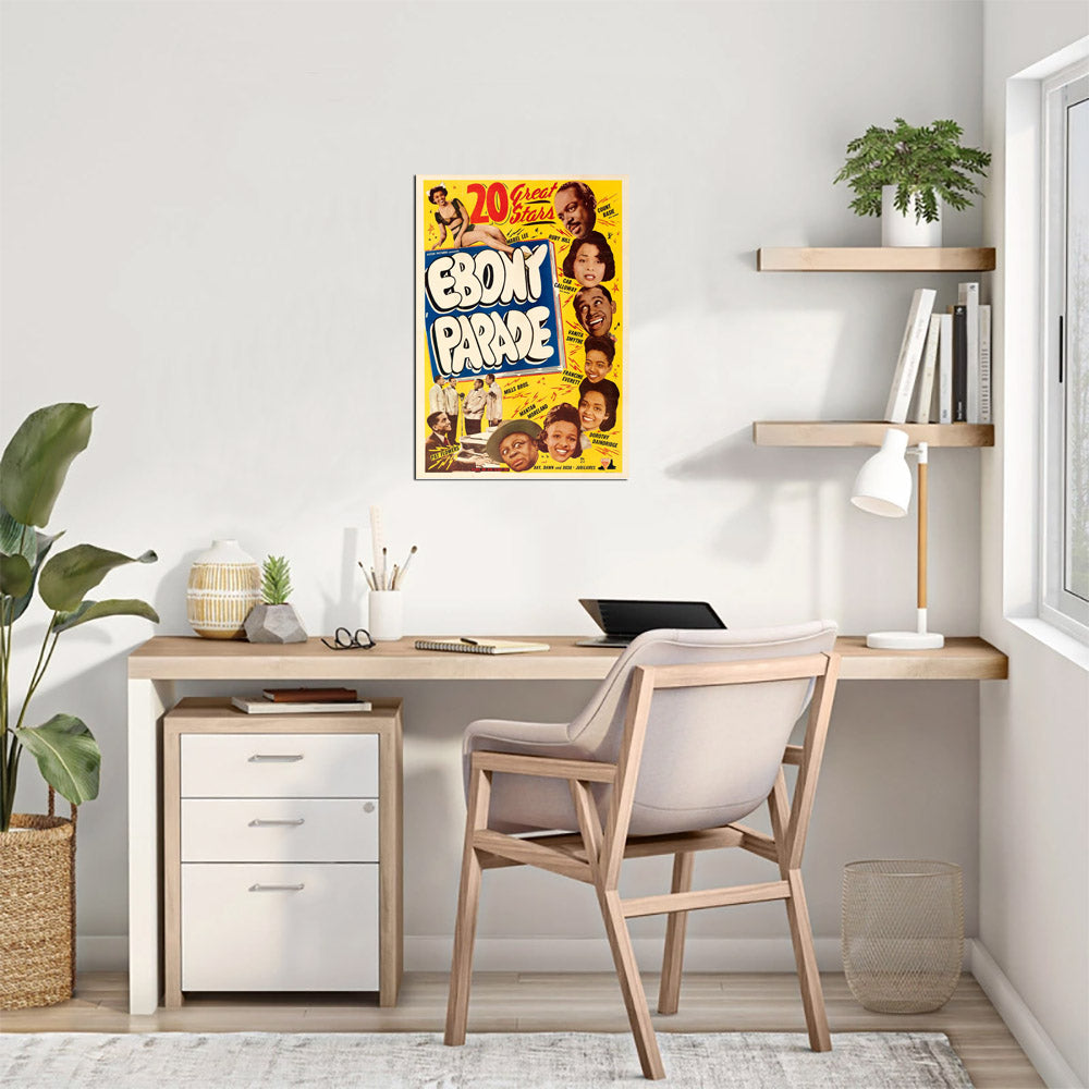 Ebony Parade (Astor Pictures, 1947) - Movie Poster Reprint