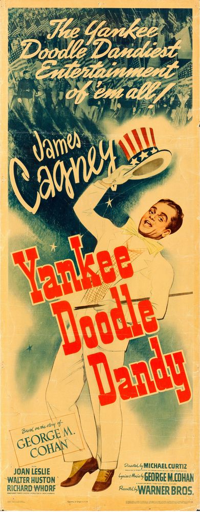 Yankee Doodle Dandy (Warner Brothers, 1942).- Movie Poster Reprint