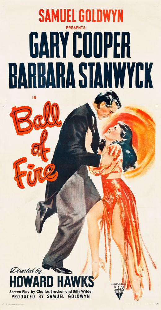 Ball of Fire (RKO, 1941) - Movie Poster Reprint