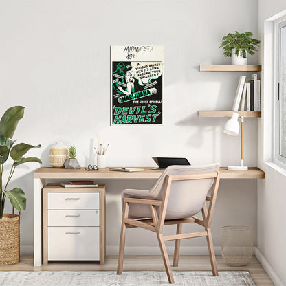 Devil's Harvest (Continental, 1942) - Movie Poster Reprint