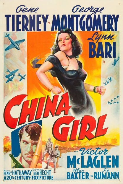 China Girl (20th Century Fox, 1942).- Movie Poster Reprint