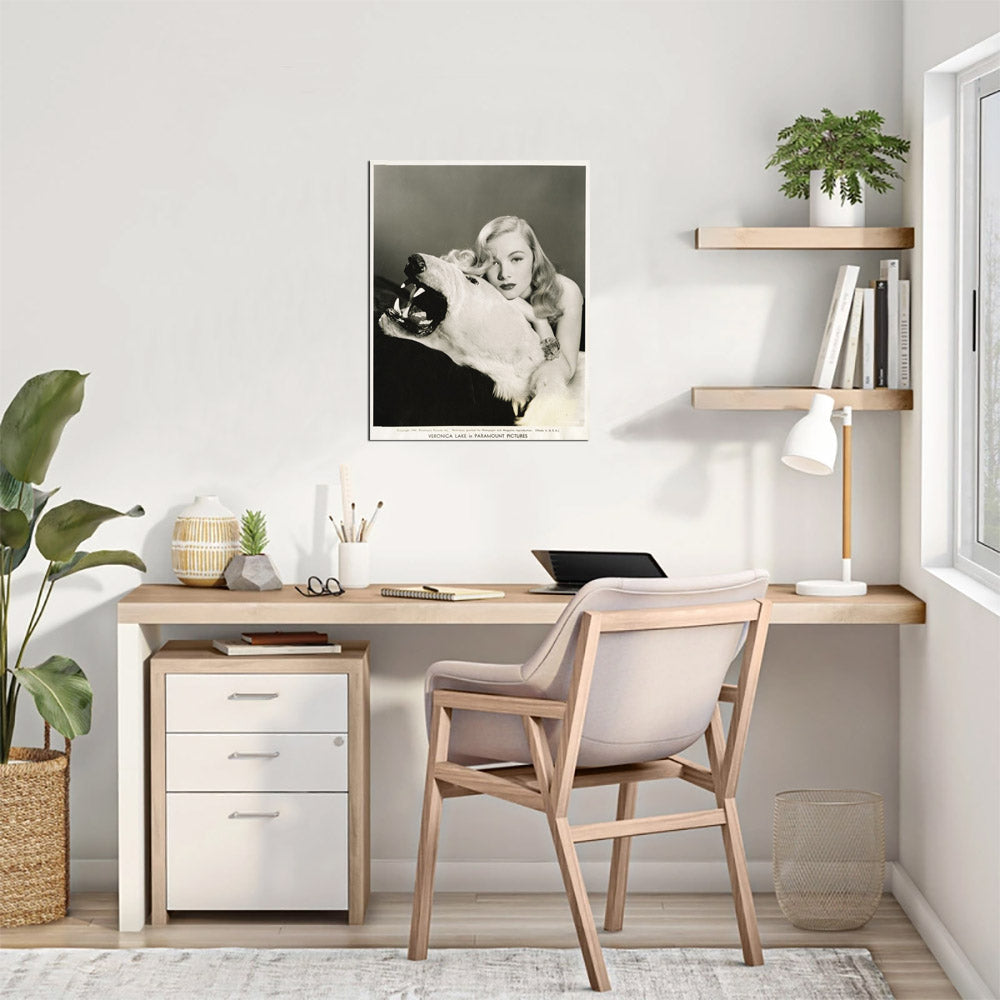 Veronica Lake Portrait Still by George Hurrell (Paramount, 1941) - Movie Poster Reprint