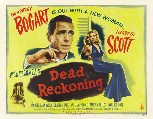 Dead Reckoning (Columbia, 1947).- Movie Poster Reprint