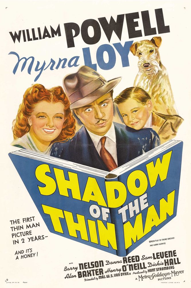 Shadow of the Thin Man (MGM, 1941).- Movie Poster Reprint