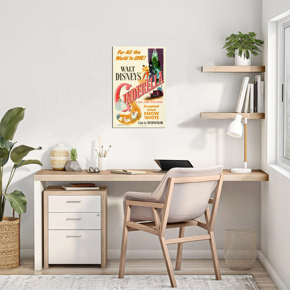 Cinderella (RKO, 1950) - Movie Poster Reprint