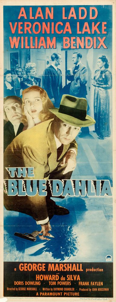 The Blue Dahlia (Paramount, 1946).- Movie Poster Reprint