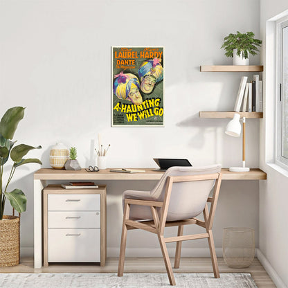 A-Haunting We Will Go (20th Century Fox, 1942) - Movie Poster Reprint