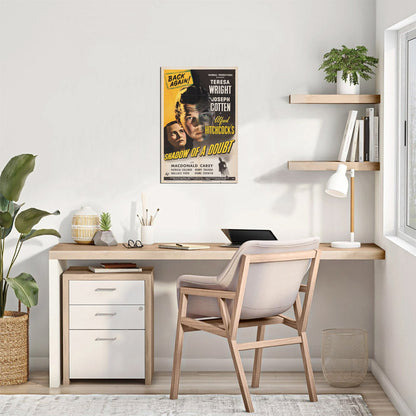 Shadow of a Doubt (Universal, R-1946) - Movie Poster Reprint