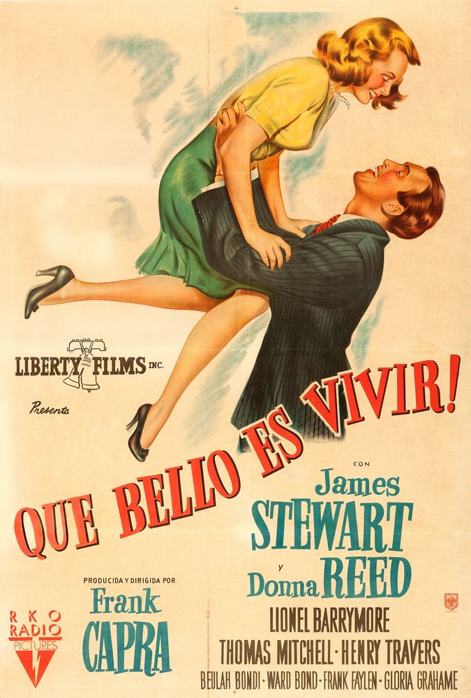 It's a Wonderful Life (RKO, 1947). Argentinean- Movie Poster Reprint