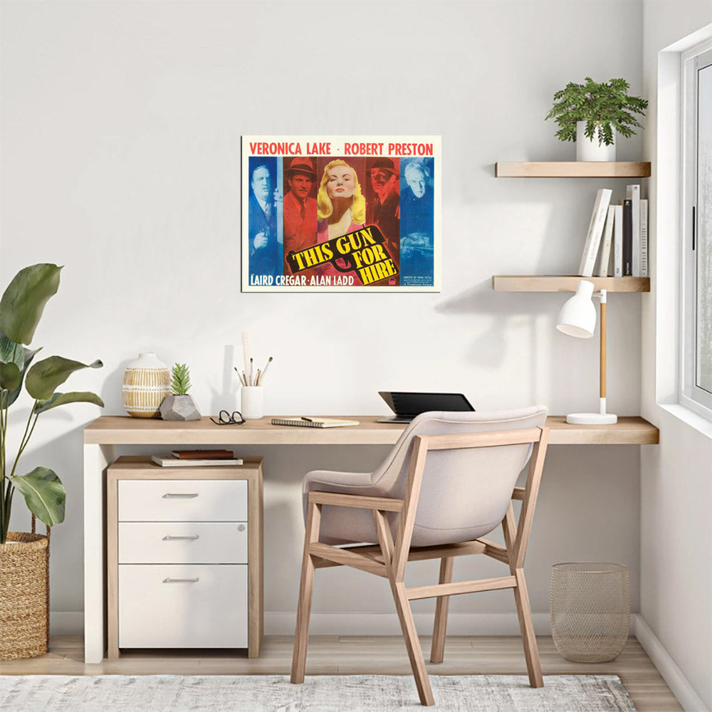 This Gun for Hire (Paramount, 1942). Style B - Movie Poster Reprint