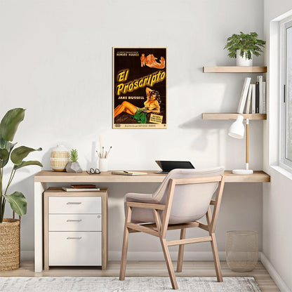 The Outlaw (United Artists, 1946). Argentinean - Movie Poster Reprint