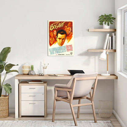 Passage to Marseille (Warner Brothers, Late 1940s). First Post-War Release Italian, Luigi Martinati Artwork - Movie Poster Reprint