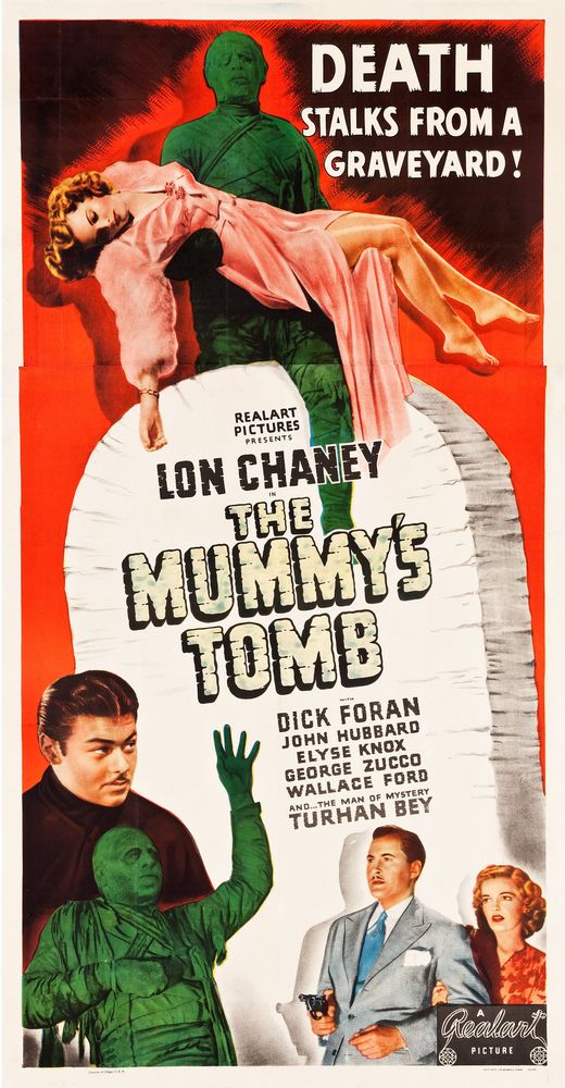 The Mummy's Tomb (Realart, R-1951).- Movie Poster Reprint