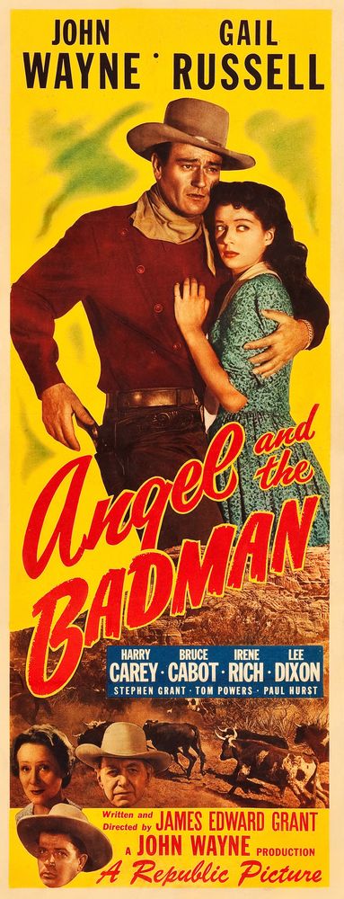 Angel and the Badman (Republic, 1947) - Movie Poster Reprint