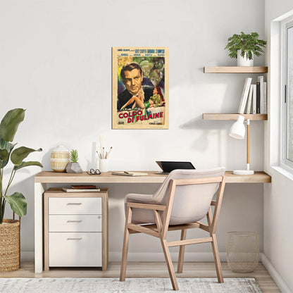 Ball of Fire (TransWorld Films, 1947). First Post-War Release Italian - Movie Poster Reprint