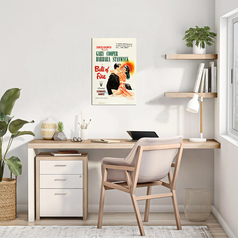 Ball of Fire (RKO, 1941) - Movie Poster Reprint