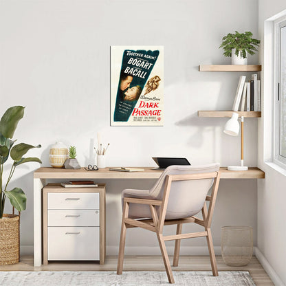 Dark Passage (Warner Brothers, 1947) - Movie Poster Reprint