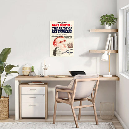 The Pride of the Yankees (RKO, 1942) - Movie Poster Reprint