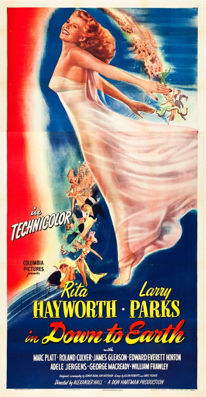 Down to Earth (Columbia, 1947).- Movie Poster Reprint