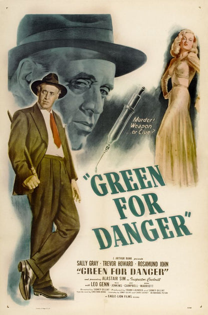 Green for Danger (MGM, 1946).- Movie Poster Reprint