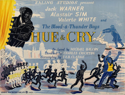 Hue and Cry (General Film Distributors, 1947). British- Movie Poster Reprint