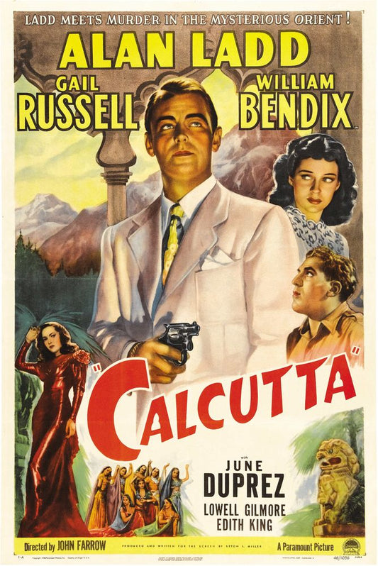 Calcutta (Paramount, 1946) - Movie Poster Reprint