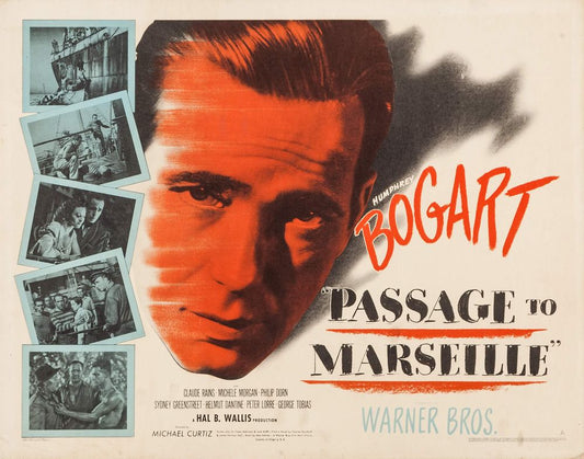 Passage to Marseille (Warner Brothers, 1944).- Movie Poster Reprint