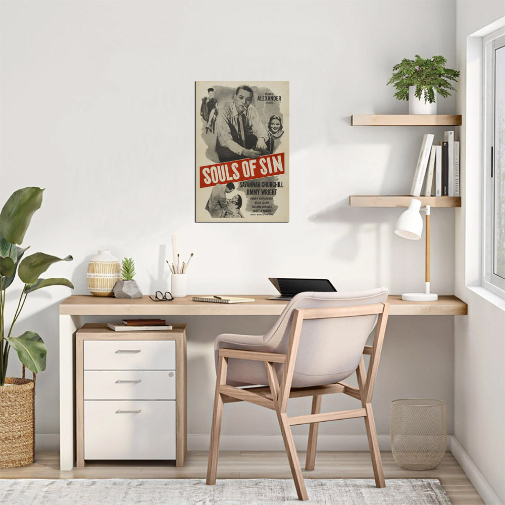Souls of Sin (Alexander Productions, 1949) - Movie Poster Reprint