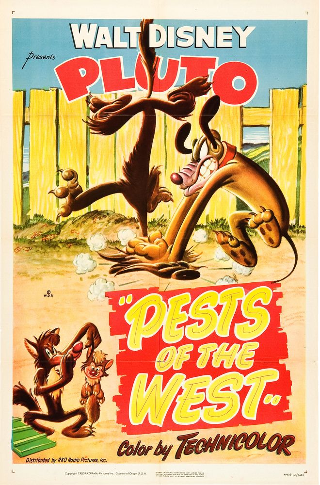 Pests of the West (RKO, 1950).- Movie Poster Reprint