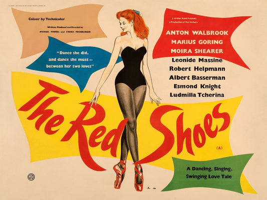 The Red Shoes (Eagle Lion, 1948). British, Francis Marshall Artwork.- Movie Poster Reprint