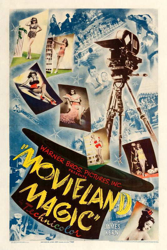 Movieland Magic (Warner Brothers, 1946).- Movie Poster Reprint