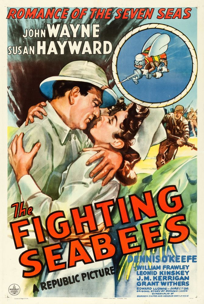 The Fighting Seabees (Republic, 1944).- Movie Poster Reprint