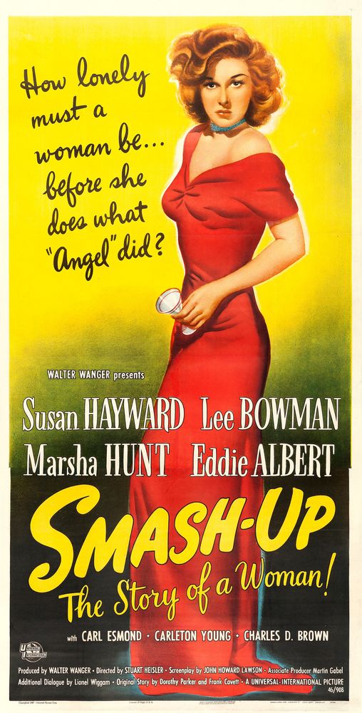 Smash-Up: The Story of a Woman (Universal International, 1947).- Movie Poster Reprint