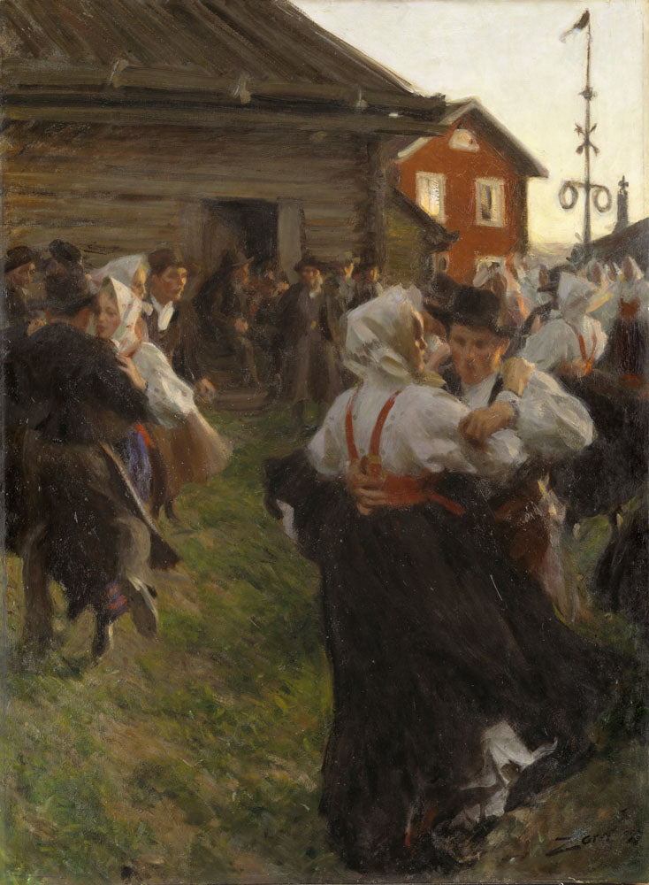 Midsummer Dance - by Anders Zorn