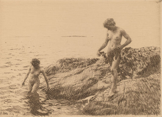 Seaward Skerries - by Anders Zorn