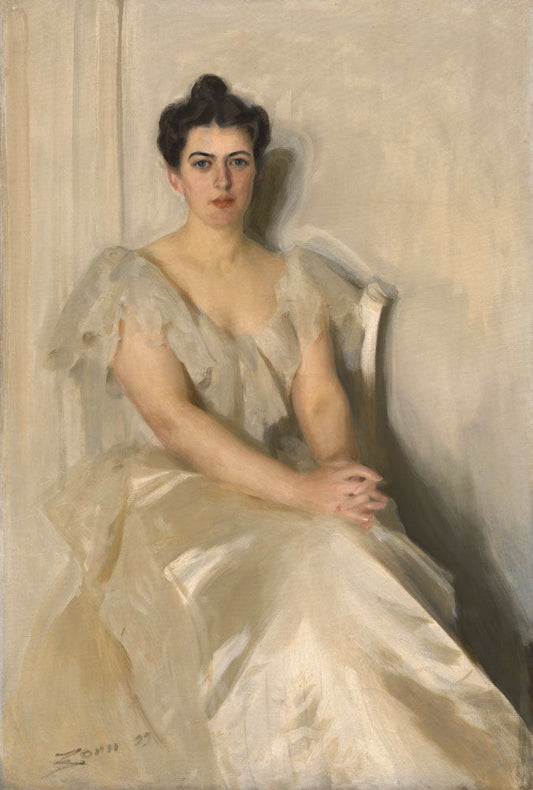 Frances Folsom Cleveland - by Anders Zorn