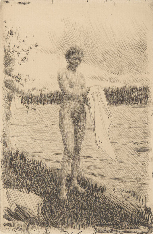 Dal River - by Anders Zorn