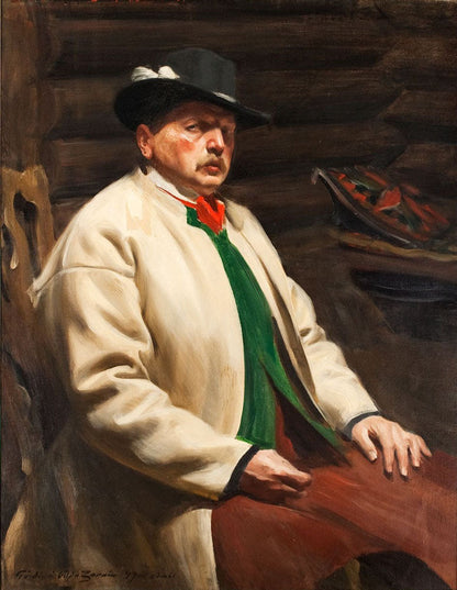 Self-Portrait - by Anders Zorn