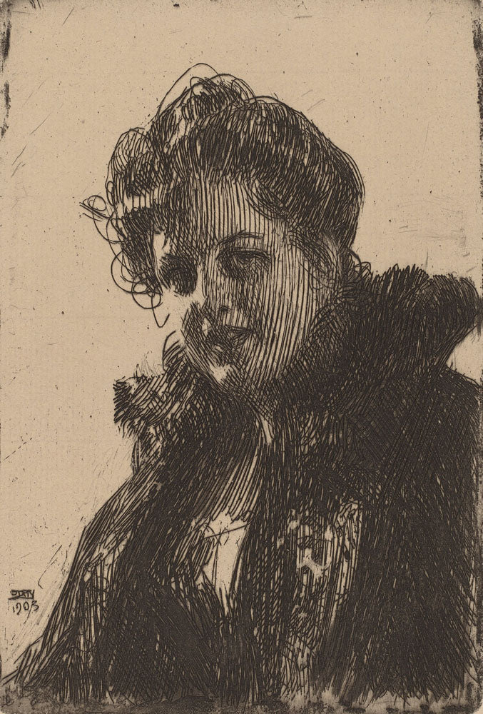 Mrs. Granberg - by Anders Zorn