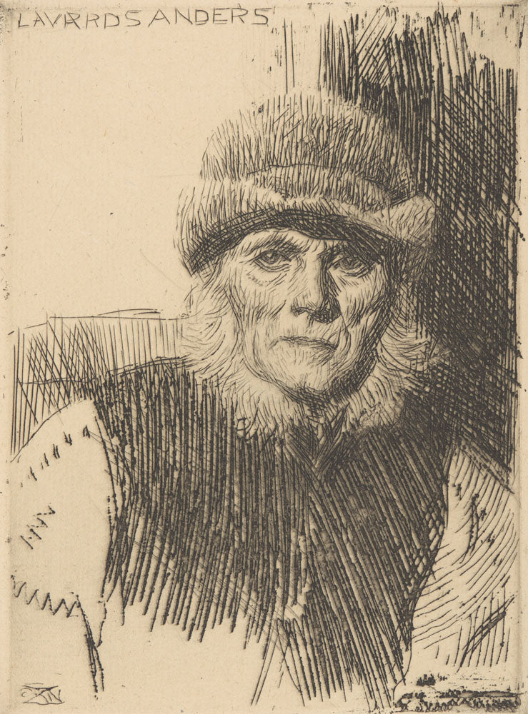 Dalecarlian Peasant - by Anders Zorn