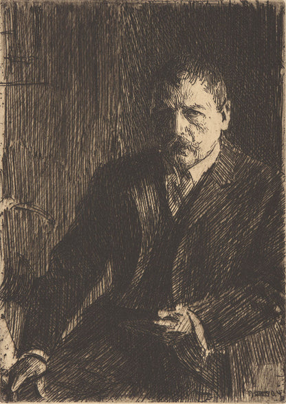 Self-Portrait I - by Anders Zorn